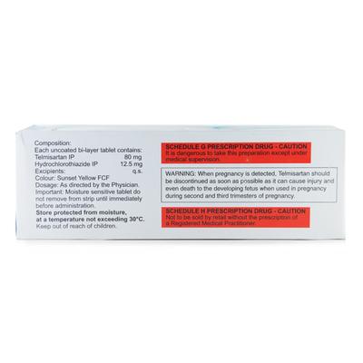 Telvas H 80mg Tablet 10'S - Hypertension-Ang
