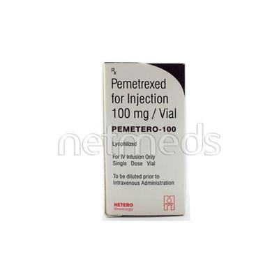 Pemetero 100mg Injection 1'S - Cancer Oncology-Cyt