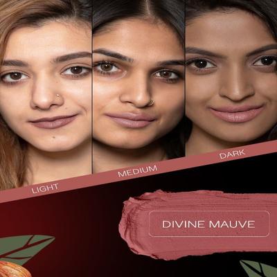 Facescanada Weightless Matte Finish Lipstick Divine Mauve 17 4.5 gm - Lipsticks