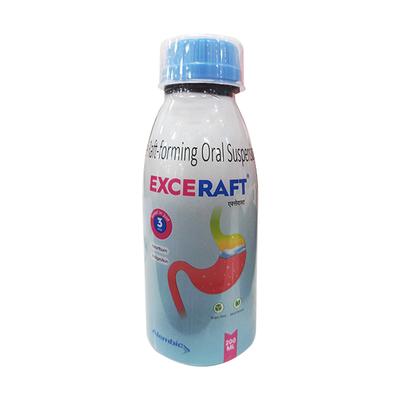EXCERAFT SUGAR FREE MINT FLAVOUR Oral Suspension 200ml - Ulcer/Reflux/Flatulence-Aaa