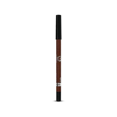 Matt Look Single Stroke Eyeliner Kohl Kajal 24 Hours Smudgeproof Ash Brown 1.3 gm - Kajal & Kohls