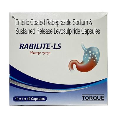 RABILITE LS Capsule 10's - Ulcer/Reflux/Flatulence-Aaa