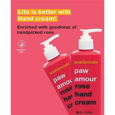 Anatomicals Rose Hand Cream 300 ml - Hand Creams