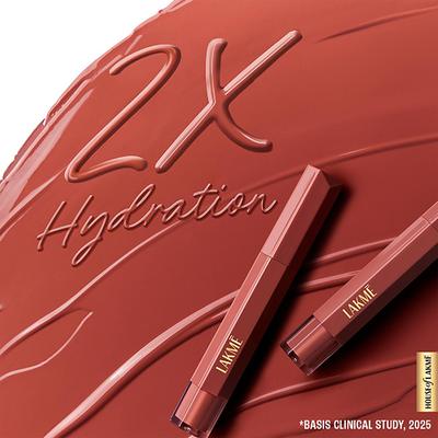 Lakme 9To5 Hya Matte Lip Liquid + Hyaluronic Acid Afterhourswine 5.3 ml - Liquid Lipsticks