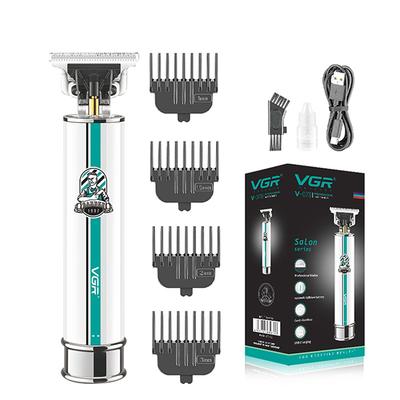 VGR V-079 Trimmer 300 min Runtime 4 Length Settings (White) 1's - Trimmers
