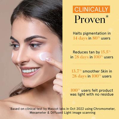 SkinQ Sun Protect Gel SPF40 with Vitamin C PA ++++ 50 ml - Face Sunscreen