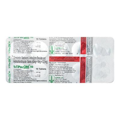 Tripin OM 40mg Tablet 10'S - Hypertension-Ana