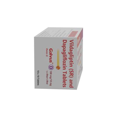 GALVUS D 100/10mg Tablet 10's - Diabetes-Ant