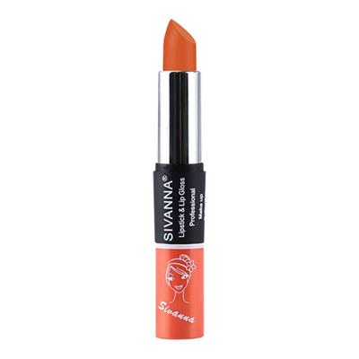 Sivanna Colors 2 in 1 Lipstick & Lip Gloss - DK061 17 20 gm - Lip Glosses