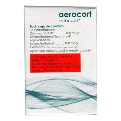 AEROCORT Rotacap 60's - Asthma/COPD-Ast