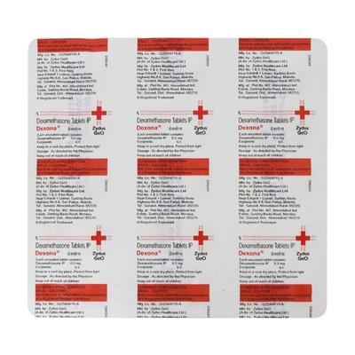 Dexona 0.5mg Tablet 30'S - Hormonal Therapy-Cor
