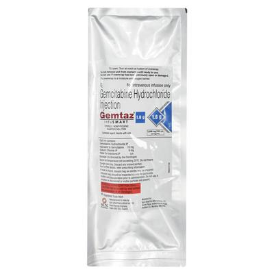GEMTAZ INFUSMART 1.6gm Injection 160ml - Cancer Oncology-Cyt