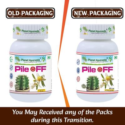 Planet Ayurveda Pile Off Capsules 60's - Speciality Medicines