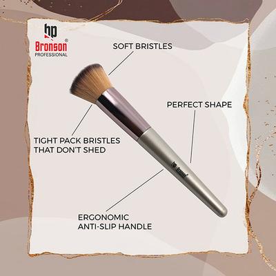 Bronson Professional Classic Fat Foundation Blender Makeup Brush 1's - Face Brush