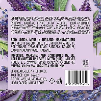 Love Beauty And Planet Argan Oil And Lavender Aroma Soothe And Serene Body Lotion 400 ml - Lotions & Creams