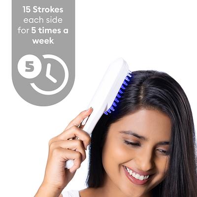 Protouch LED Hair Growth Therapy Comb, Reduces Hair Fall, Boost Hair Regrowth, Head Massager for Men and Women 1's - Hair Combs