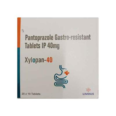XYLOPAN 40 Tablet 10's - Ulcer/Reflux/Flatulence-Aaa