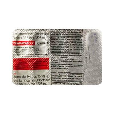 TRAMAZAC P Tablet 10'S - Pain relief-Ana