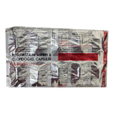 Roslaren AC 20 Capsule 10'S - Blood Clot-Ant