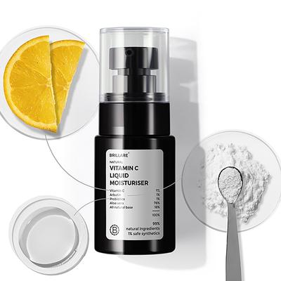 Brillare Vitamin C Liquid Moisturiser for Bright, Glowing Skin 30 ml - Lotions & Creams