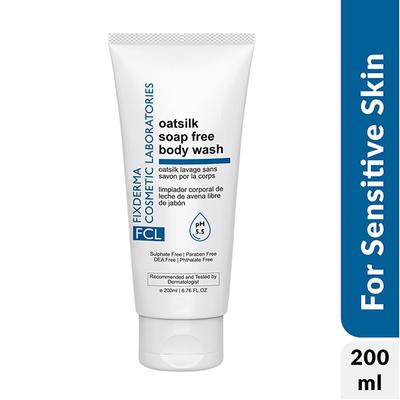 Fixderma Cosmetic Laboratories (FCL) Soap Free Body Wash - Oatsilk 200 ml - Shower Gels & Body Wash