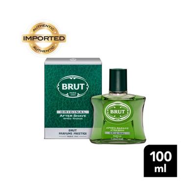 Brut Original After Shave Lotion for Men Long-Lasting Fragrance Soothes Skin 100 ml - Aftershave Lotion