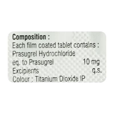 PRASUDAY 10 Tablet 10's - Blood Clot-Ant