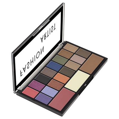 Swiss Beauty Fashion Artist Eyeshadow & Blusher Palette - (Shade-5) 28 gm - Blushes