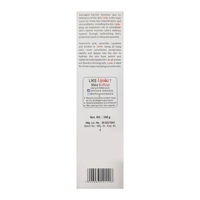 LIPIDZ Cream 100gm - Dry Skin-Emo
