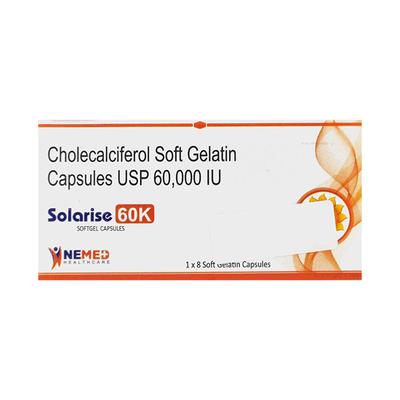 SOLARISE 60k Softgel Capsule 8's - Supplements-Vit
