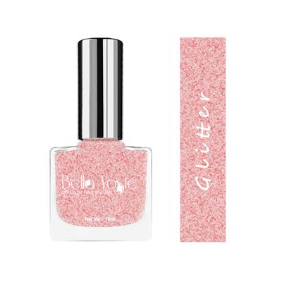 Bella Voste Glitter Nail Paint Pink (59) 10 Ml - Nail Polish