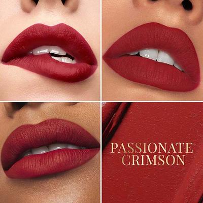 mCaffeine Shades Velvet Blur Matte Liquid Lipstick- 12 Hrs Stay & Lightweight- Passionate Crimson 4 ml - Liquid Lipsticks