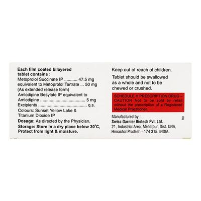 GUDBETA AM 50/5 Tablet 10's - Hypertension-Bet