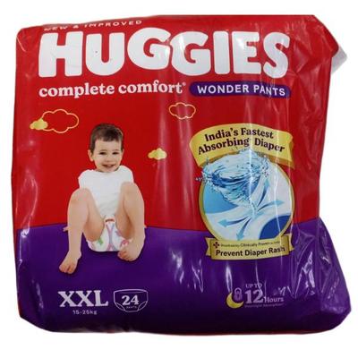 Huggies Complete Comfort Wonder Diaper Pants XXL 24's - Diapers & Wipes