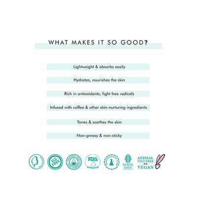 mCaffeine Naked & Raw Sun Protection Coffee Face Serum 40 ml - Face Serum