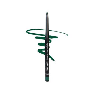 Bellavita Intense Drama Kajal Green 0.3 gm - Kajal & Kohls
