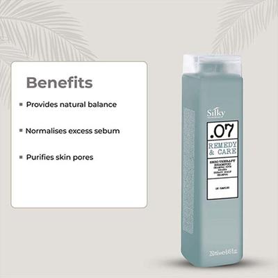 Silky Technobasics .07 Sebotherapy Shampoo For Greasy Scalp 250 ml - Shampoos