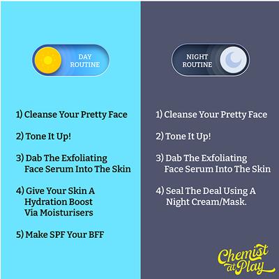 Chemist At Play Exfoliating Face Serum 30 ml - Face Serum