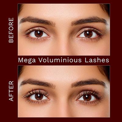 Pilgrim Mega Volume Waterproof Mascara High-definition Volume Smudge-proof Black Passion-02 5 ml - Mascaras