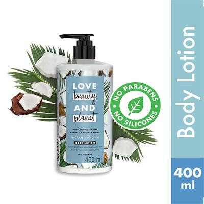Love Beauty And Planet Coconut Water And Mimosa Flower Aroma Luscious Hydration Body Lotion 400 ml - Lotions & Creams