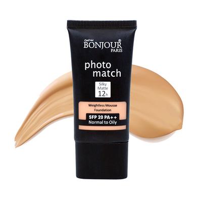 Bonjour Paris Photo Match Mousse Foundation - Warm Nude 30 ml - Foundation