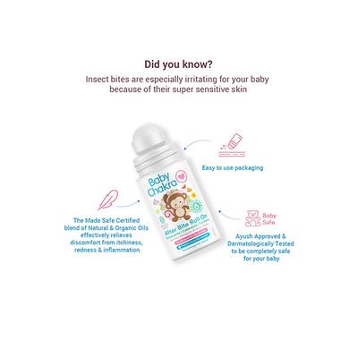 BabyChakra After Bite Roll on 40 gm - Baby Oral Care