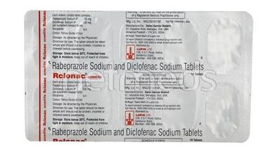 Rclonac Tablet 10'S - Pain relief-Ano