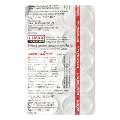 BENFICA FORTE Capsule 10's - Supplements-Vam