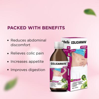 Ban Labs Colicarmin Syrup - Mint Flavour 100 ml - Speciality Medicines