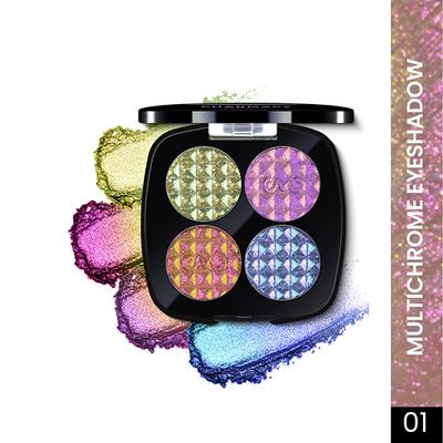 Charmacy Milano Insane Quad Eyeshadow Palette- 01 3.6 g - Eye Shadow Palettes