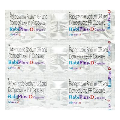 Rabiplus D Capsule 15'S - Ulcer/Reflux/Flatulence-Aaa