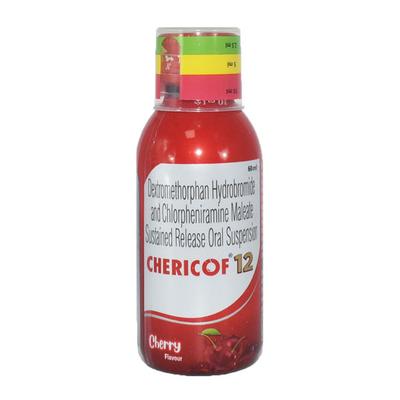 CHERICOF 12 CHERRY FLAVOUR Oral Suspension 60ml - Cough And Cold-Cou