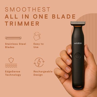 Winston Rechargeable All In One Blade Trimmer for Men Hybrid Trim Edge Shave 1's - Trimmers