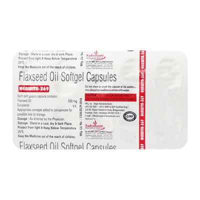 NERWITA 369 Soft Gelatin Capsule 10's - Supplements-Vam